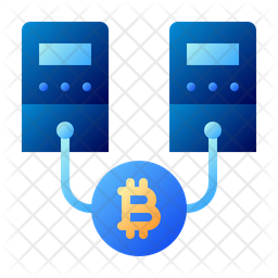 Bitcoin mining Icon