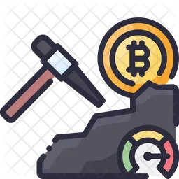 Bitcoin Mining  Icon