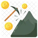 Bitcoin Mining  Icon