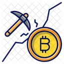 Bitcoin Mining Mining Digital Icon