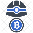 Cryptocurrency Mining Bitcoin Icon