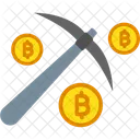 Bitcoin Mining Bitcoin Zahlungsprozess Bitcoin Transaktionsprozess Symbol
