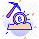 Bitcoin mining  Icon
