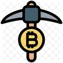 Bitcoin Mining Processing Miner Icon