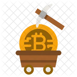 Bitcoin Mining  Icon