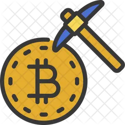 Bitcoin Mining  Icon