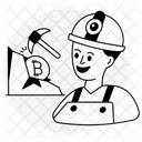 Bitcoin Mining  Symbol