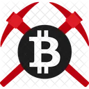 Bitcoin Mining Mining Money Icon