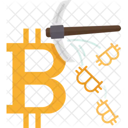 Bitcoin Mining  Icon