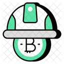 Bitcoin Mining Cryptocurrency Mining Crypto Icon