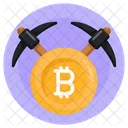 Bitcoin-Mining-Axt  Icon