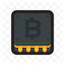 Bitcoin Mining Cpu  Icon