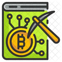 Bitcoin Mining Education  Icon