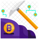 Bitcoin Mining Mining Cryptocurrency Mining Icon