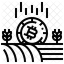 Bitcoin Mining Mining Block Chain アイコン