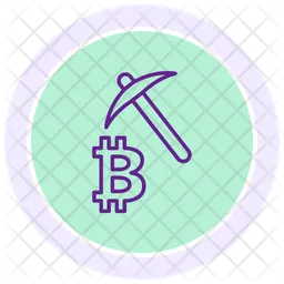 Bitcoin Mining  Icon