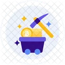 Bitcoin Mining  Icon