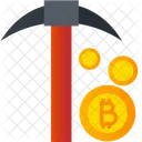 Bitcoin Mining Bitcoin Mining Icon