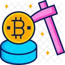 Bitcoin Mining  Icon