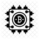 Bitcoin Mining Processor  Icon