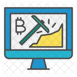 Bitcoin mining program  Icon