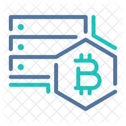 Bitcoin Mining Rig Icon