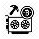 Bitcoin Mining Rig Icon