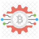 Mining Technology Blockchain Icon
