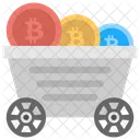 Mining Trolley Full Icon