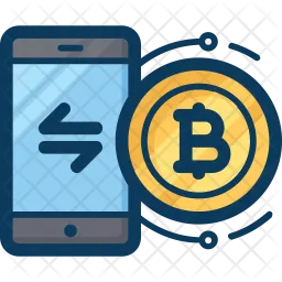 Bitcoin mobile access  Icon
