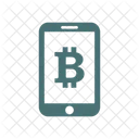 Bitcoin mobile phone  Icon