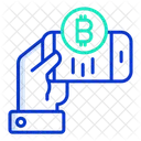 Bitcoin Mobile Transaction Icon