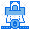 Business Cryptocurrency Money Icon