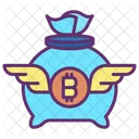 Money Bag Bitcoin Money Bag Bitcoin Icon