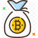 Coin Bag Bitcoin Money Bag Money Bag Icon