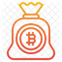 Bitcoin Money Bag Bitcoin Money Bag Icon