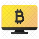 Bitcoin monitor  Icon
