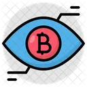 Bitcoin Monitoring Cryptocurrency Crypto Icon