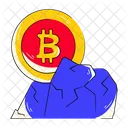 Bitcoin Mountain  Icon