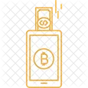 Bitcoin Movil Criptomoneda Movil Btc Movil Icon