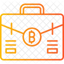 Negocio bitcoin  Icono