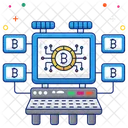Bitcoin Network Cryptocurrency Network Crypto Symbol