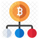 Bitcoin Network Cryptocurrency Network Crypto Icon