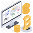 Bitcoin Network Online Business Bitcoin Business Icon