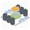Bitcoin Network Cryptocurrency Digital Currency Icon