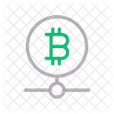 Bitcoin Network Connection Icon