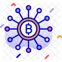 Bitcoin network  Icône