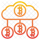 Cloud Bitcoin Network Bitcoin Network Network Icon