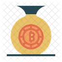Bitcoin Network Network Networking Icône