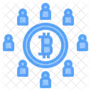 Bitcoin Network People Network People Icon
